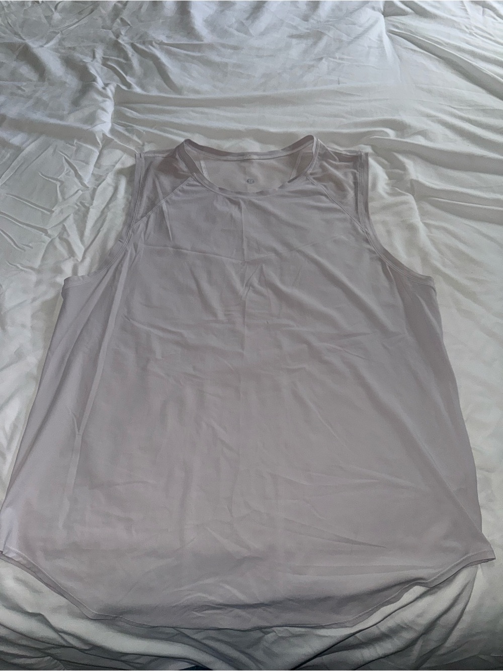 lululemon Sculpted Tank with Mesh back - light lilac